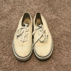 Vans classic canvas sneakers laced